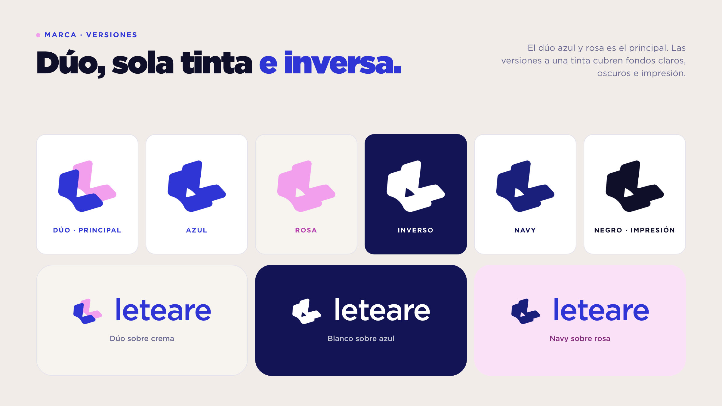 Brand · symbol and lockup versions