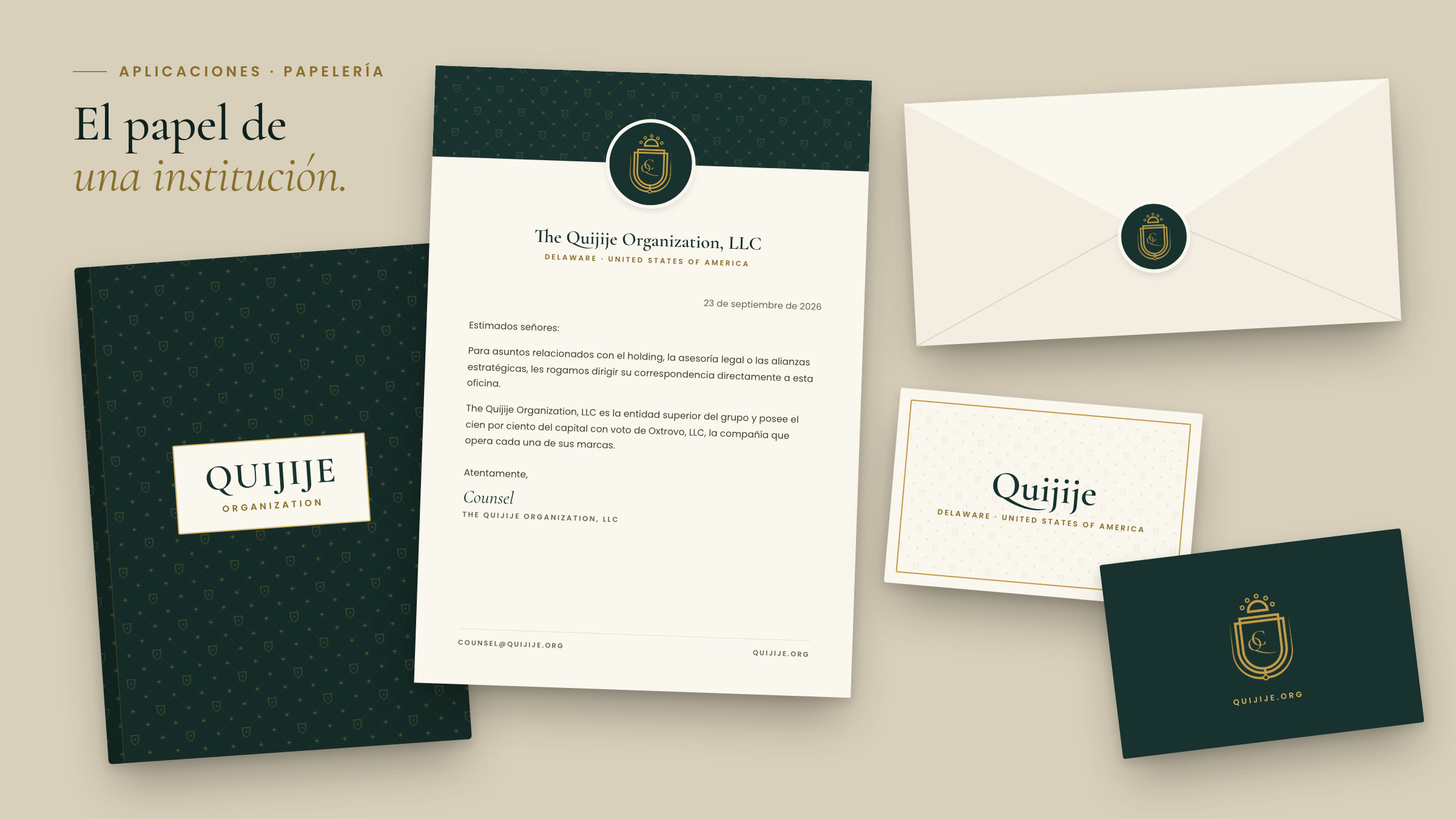 Aplicaciones · papelería