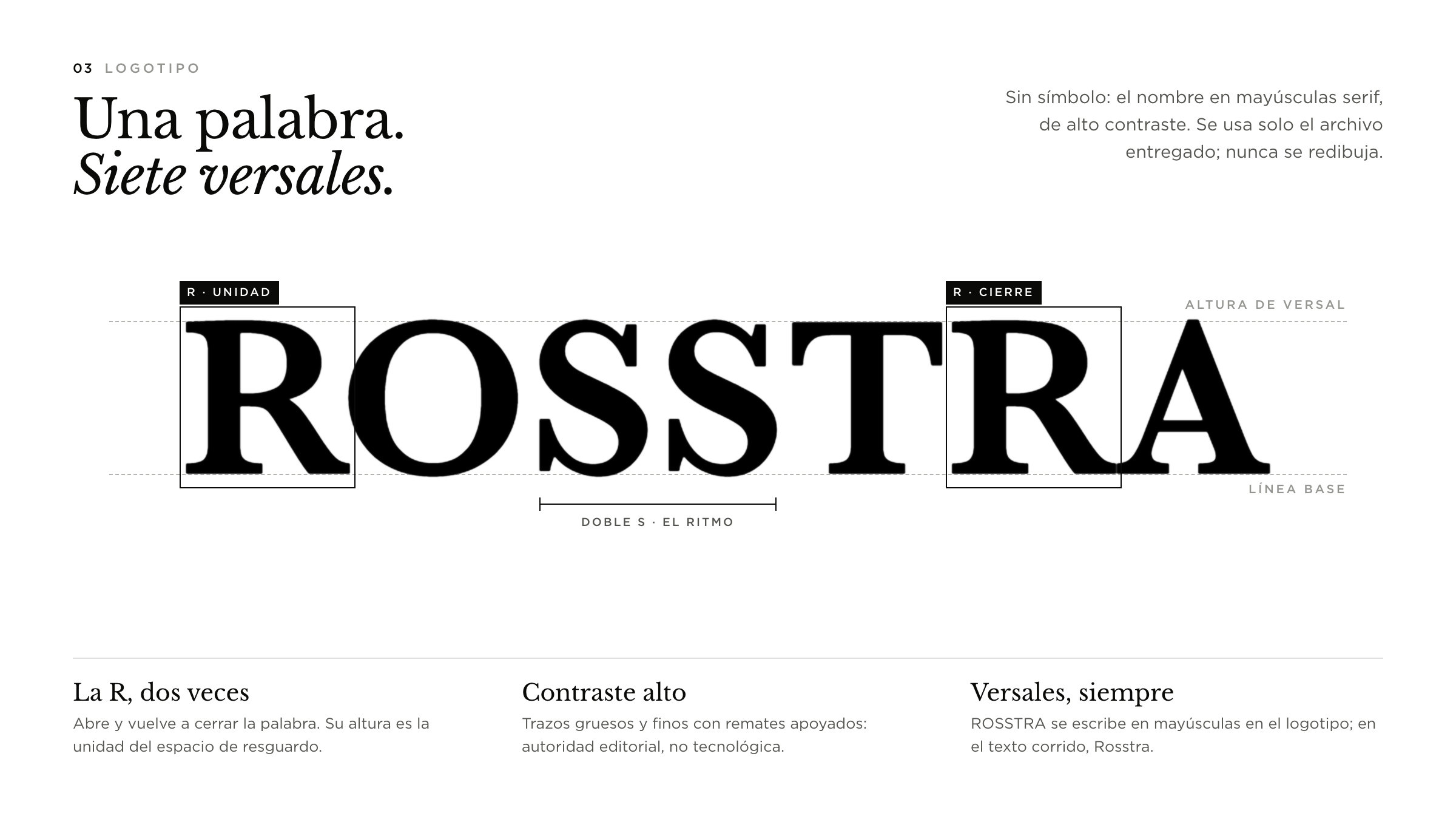 Logotipo · anatomía