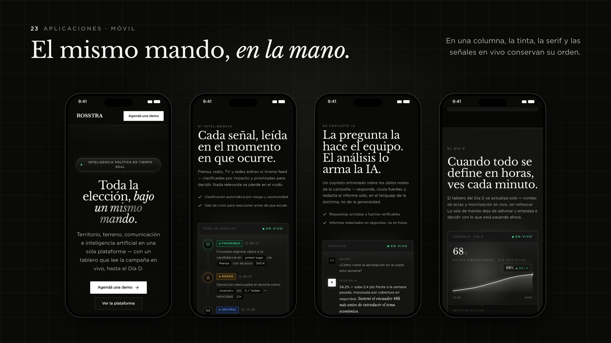 Aplicaciones · móvil