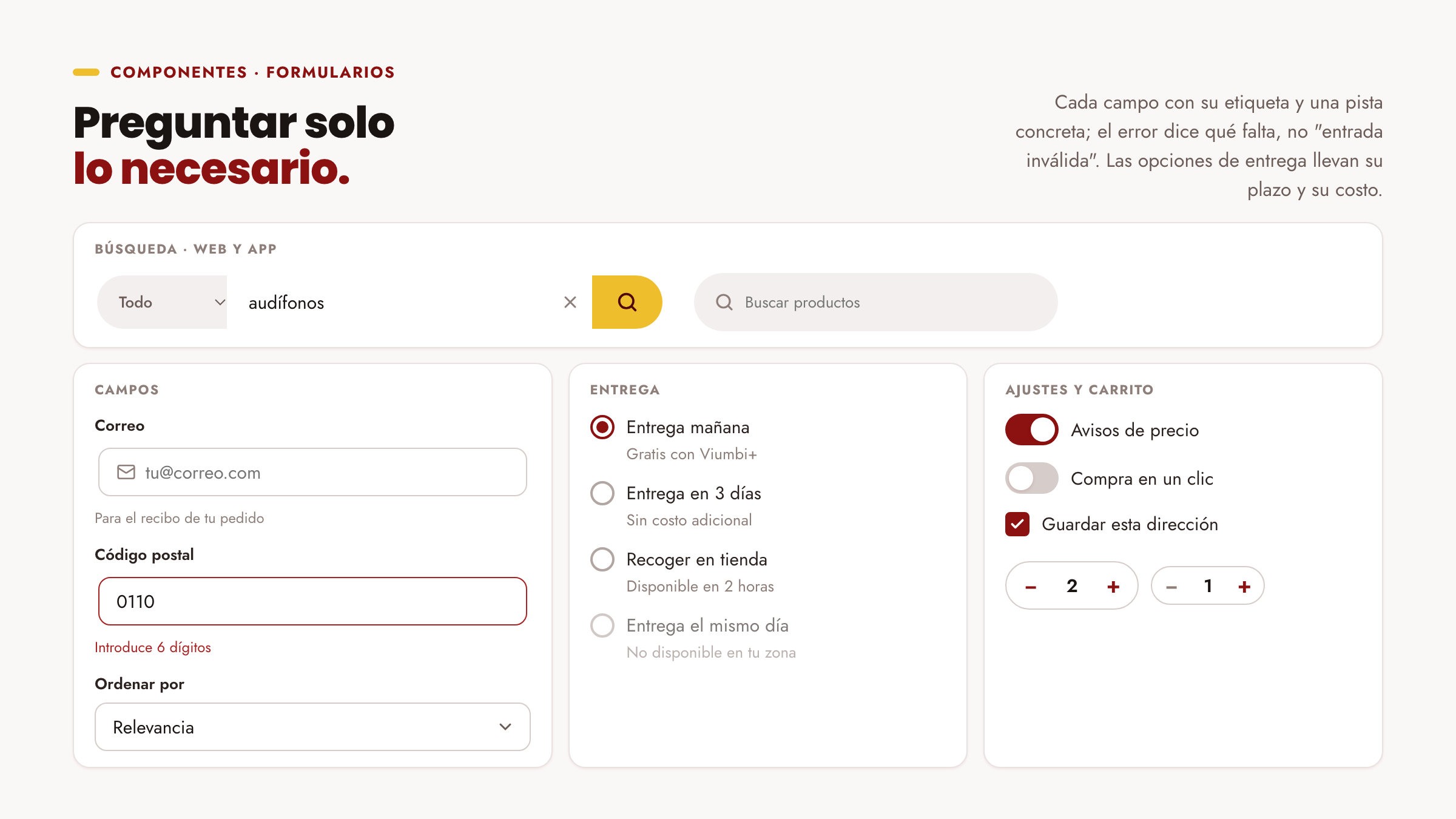 Components · forms